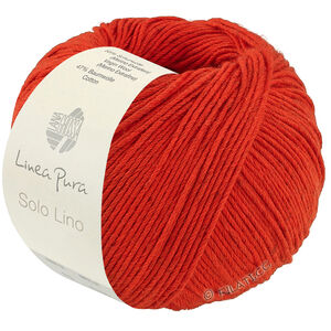 Lana Grossa SOLO LINO (Linea Pura) | 83-kirkkaanpunainen