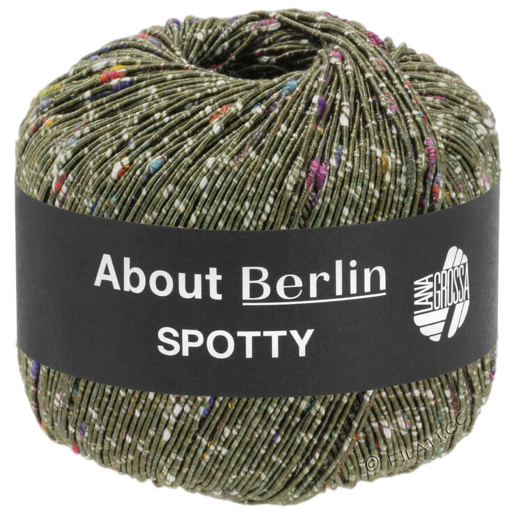 Lana Grossa SPOTTY (ABOUT BERLIN) | 01-khaki värikäs