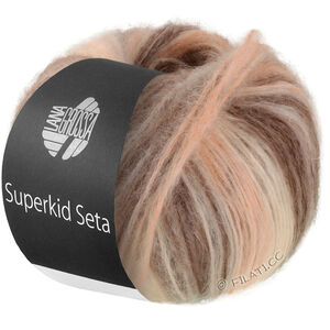 Lana Grossa SUPERKID SETA | 110-vaalea beige/persikka/lohi/harmaanruskea