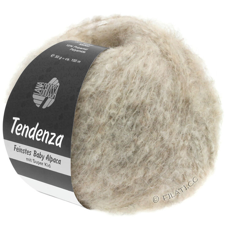 Lana Grossa TENDENZA | 001-beige/luonto