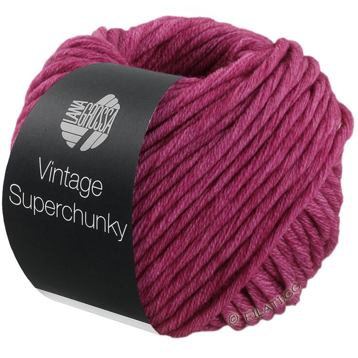 Lana Grossa Vintage Superchuncky | 501-viininpunainen