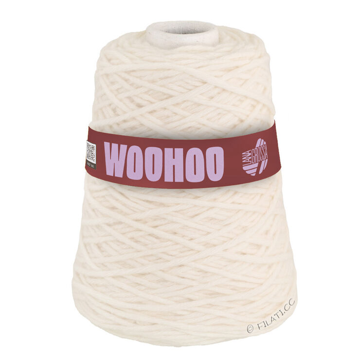 Lana Grossa WOOHOO 200g | 01-luonnonvalkoinen