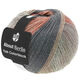 Lana Grossa MEILENWEIT 100g Yak Colorblock (ABOUT BERLIN) | 637-taupe/harmaa/harmaa roosa/oranssi/tummanharmaa meleerattu