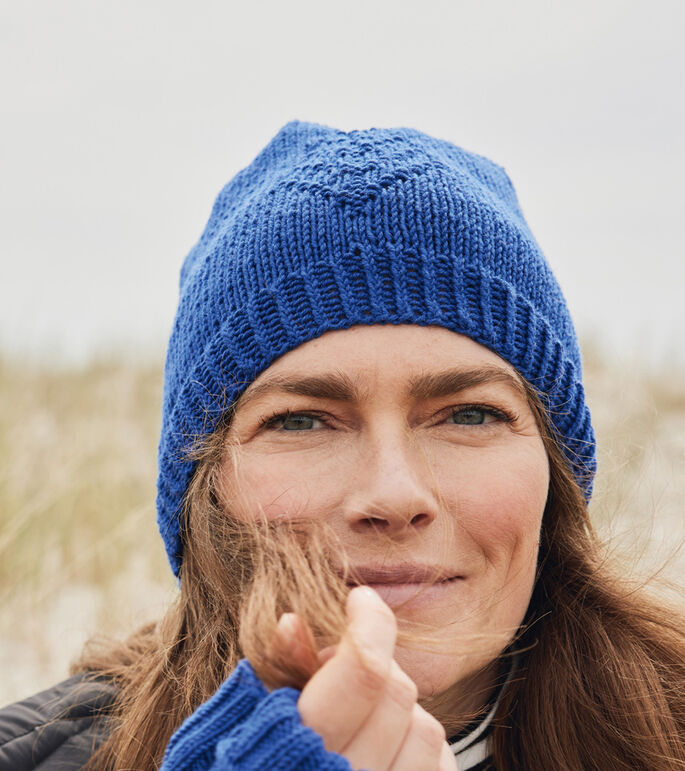 Lana Grossa LUE Cool Wool  - Strikkeoppskrift (NO)