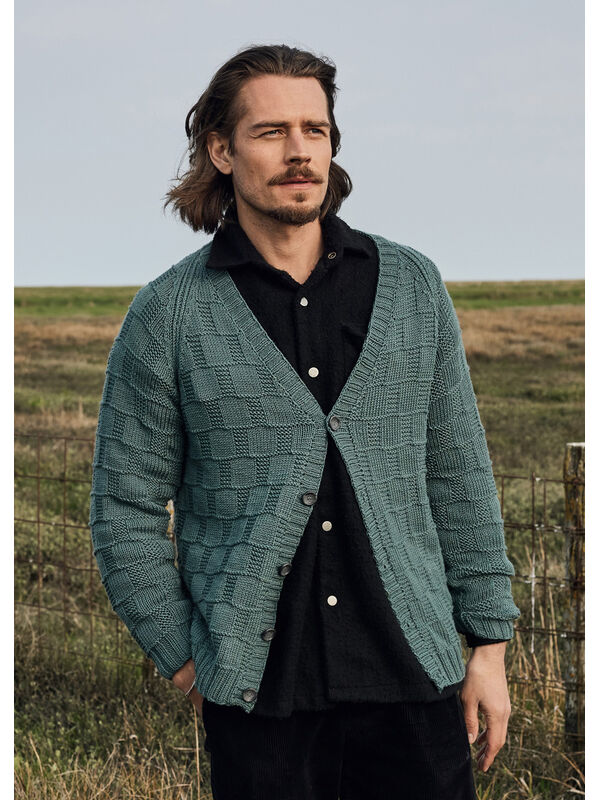 Lana Grossa MIESTEN RAGLANTAKKI Cool Wool Big