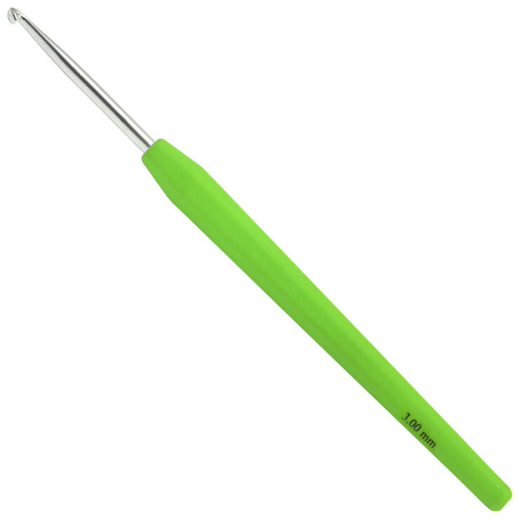 Lana Grossa Virkkuukoukku Design Color (Soft Grip) 3,0mm