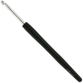 Lana Grossa Virkkuukoukku Soft Grip alumiini 4,5mm