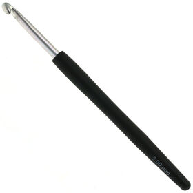 Lana Grossa Virkkuukoukku Soft Grip alumiini 5,0mm