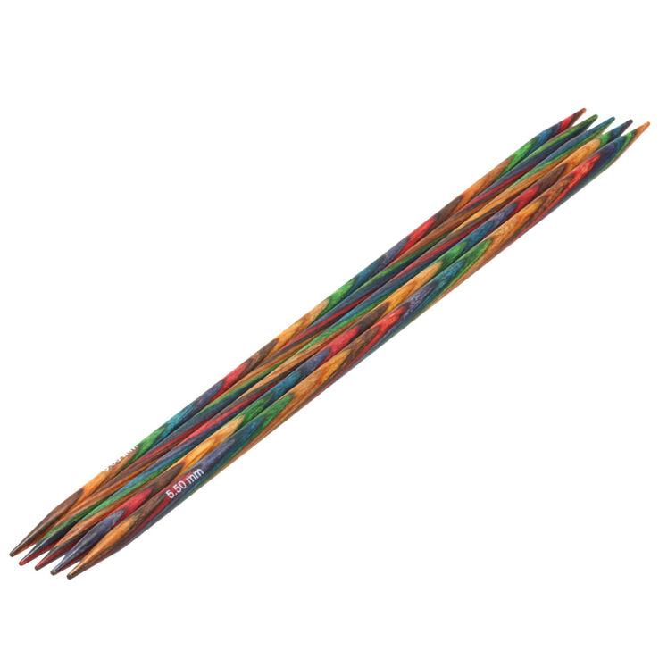 Lana Grossa Sukkapuikot Design-puu Multicolor: 5,5mm/20cm
