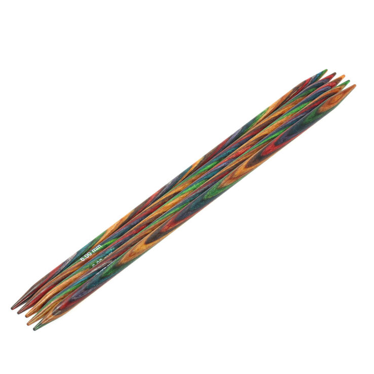Lana Grossa Sukkapuikot Design-puu Multicolor: 6,0mm/20cm