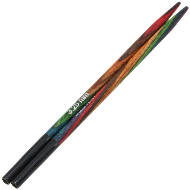 Lana Grossa Vaihtopäät Vario Design-puu Multicolor 3,25mm, lyhyet