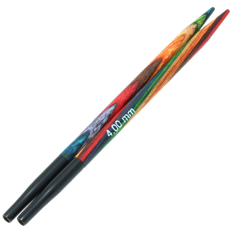 Lana Grossa Vaihtopäät Vario Design-puu Multicolor 4,0mm, lyhyet