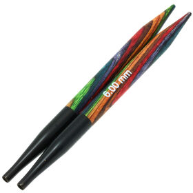 Lana Grossa Vaihtopäät Vario Design-puu Multicolor 6,0mm