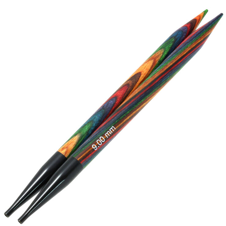Lana Grossa Vaihtopäät Vario Design-puu Multicolor 9,0mm