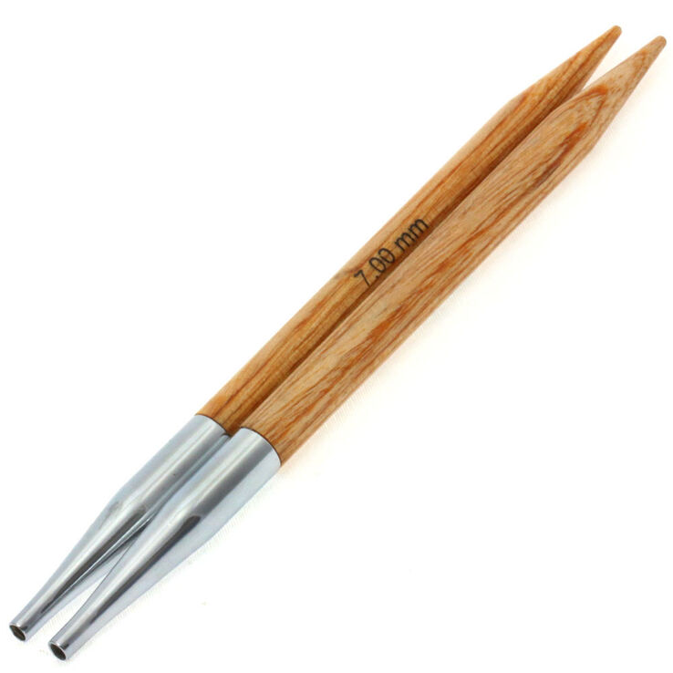 Lana Grossa Vaihtopäät Vario Design-puu Natur 7,0mm