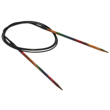 Lana Grossa Pyöröpuikot Design-puu Multicolor 3,5mm/100cm