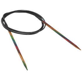 Lana Grossa Pyöröpuikot Design-puu Multicolor 3,5mm/120cm