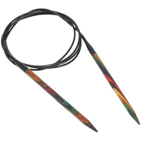 Lana Grossa Pyöröpuikot Design-puu Multicolor 5,5mm/120cm