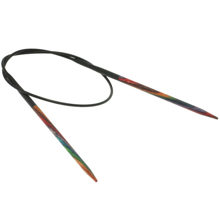 Lana Grossa Pyöröpuikot Design-puu Multicolor 3,25mm/40cm