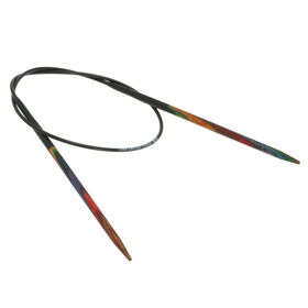 Lana Grossa Pyöröpuikot Design-puu Multicolor 3,5mm/40cm