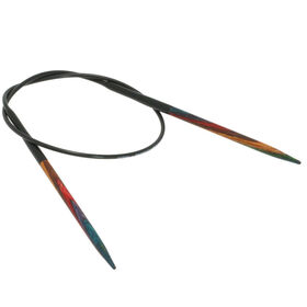 Lana Grossa Pyöröpuikot Design-puu Multicolor 4,0mm/40cm