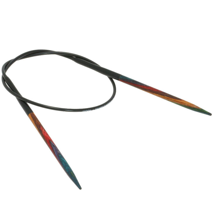 Lana Grossa Pyöröpuikot Design-puu Color 4,0mm/40cm