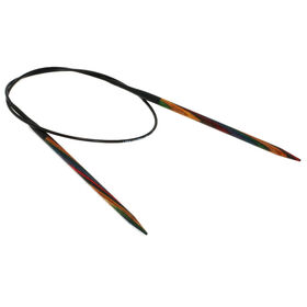 Lana Grossa Pyöröpuikot Design-puu Multicolor 4,5mm/60cm