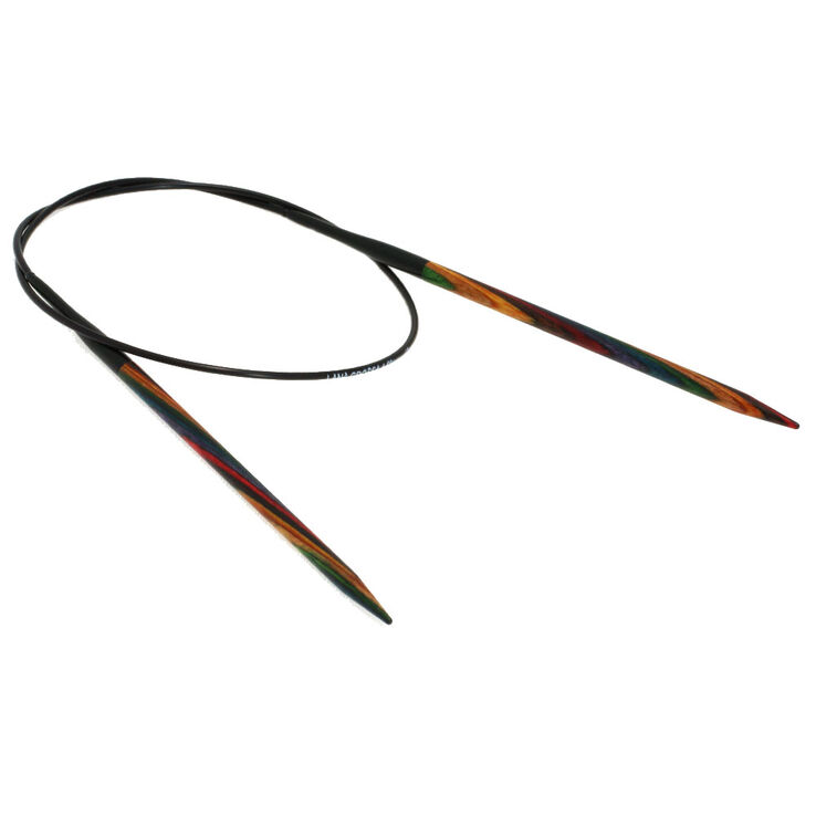 Lana Grossa Pyöröpuikot Design-puu Multicolor 4,5mm/60cm