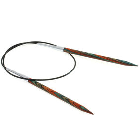 Lana Grossa Pyöröpuikot Design-puu Multicolor 5,5mm/60cm