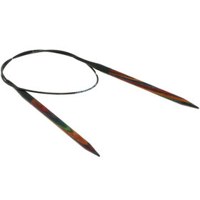 Lana Grossa Pyöröpuikot Design-puu Multicolor 6,0mm/60cm