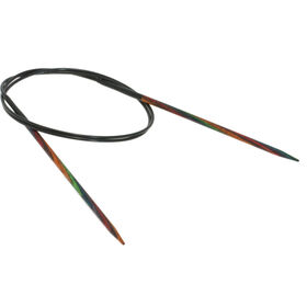 Lana Grossa Pyöröpuikot Design-puu Multicolor 3,5mm/80cm