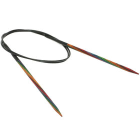 Lana Grossa Pyöröpuikot Design-puu Multicolor 4,0mm/80cm