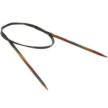 Lana Grossa Pyöröpuikot Design-puu Multicolor 4,0mm/80cm