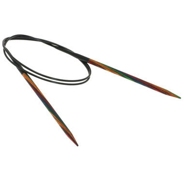 Lana Grossa Pyöröpuikot Design-puu Multicolor 4,5mm/80cm