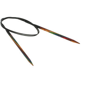 Lana Grossa Pyöröpuikot Design-puu Multicolor 5,0mm/80cm