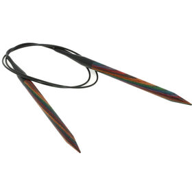 Lana Grossa Pyöröpuikot Design-puu Multicolor 8,0mm/80cm