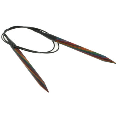 Lana Grossa Pyöröpuikot Design-puu Multicolor 8,0mm/80cm