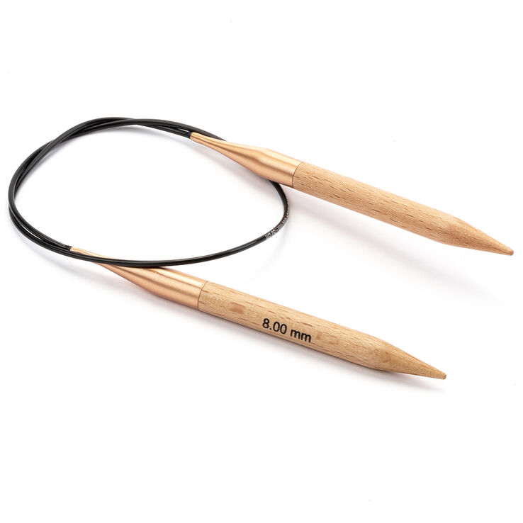 Lana Grossa Pyöröpuikot pyökki 8,0mm/50cm