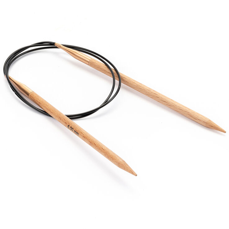Lana Grossa Pyöröpuikot pyökki 6,0mm/80cm