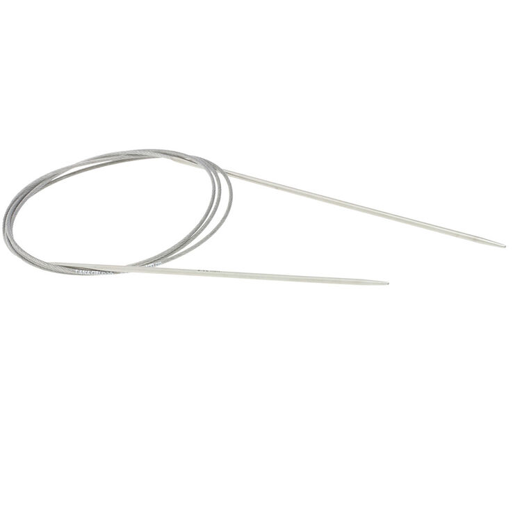 Lana Grossa Pyöröpuikko ruostumaton teräs 2,0mm/100cm