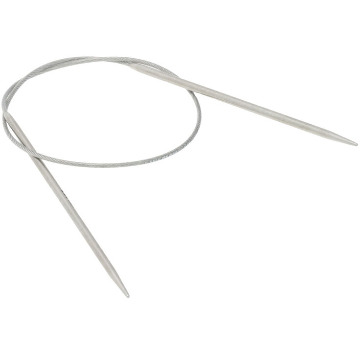 Lana Grossa Pyöröpuikko ruostumaton teräs 2,5mm/40cm