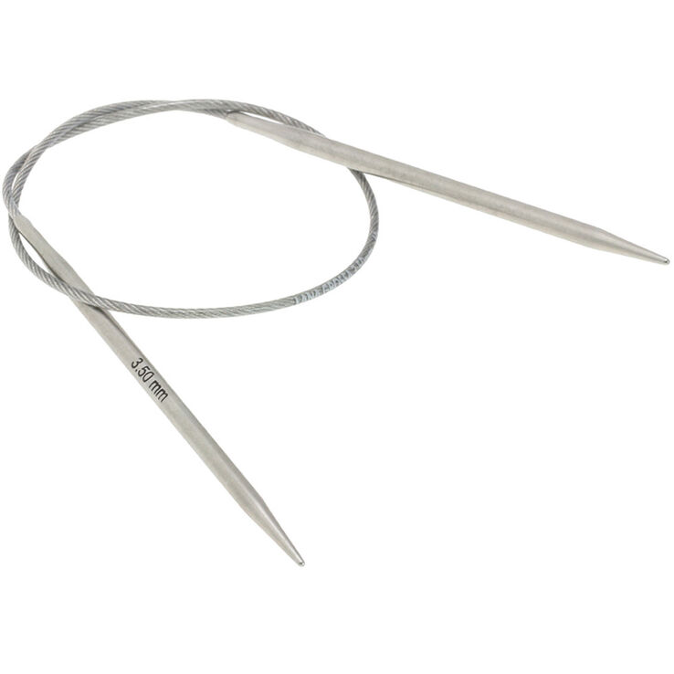 Lana Grossa Pyöröpuikko ruostumaton teräs 3,5mm/40cm