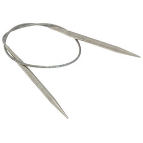 Lana Grossa Pyöröpuikko ruostumaton teräs 4,5mm/40cm
