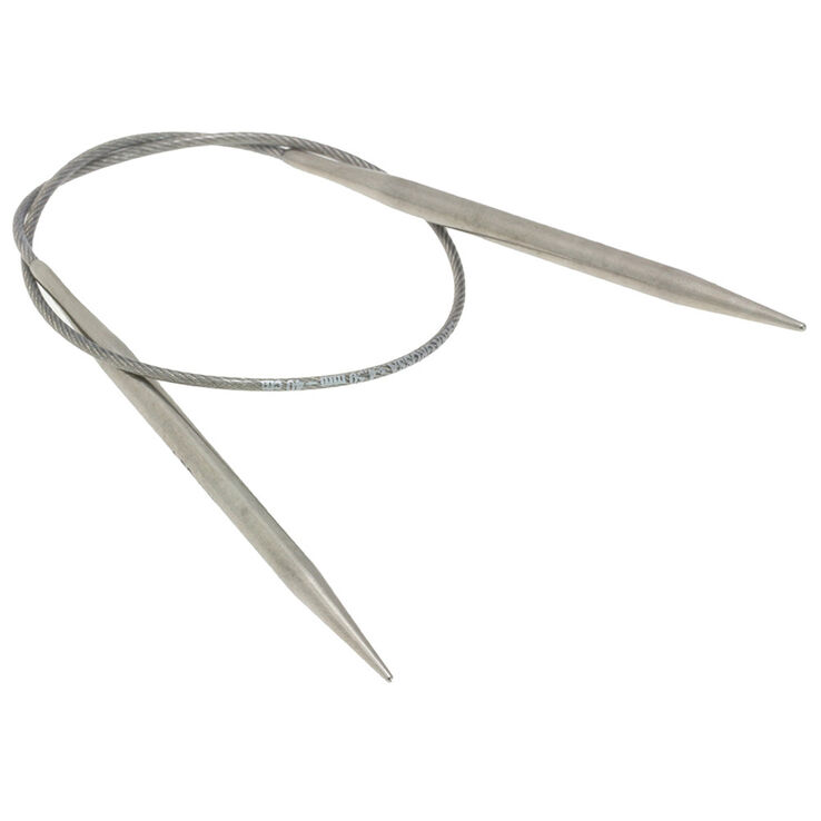 Lana Grossa Pyöröpuikko ruostumaton teräs 4,5mm/40cm