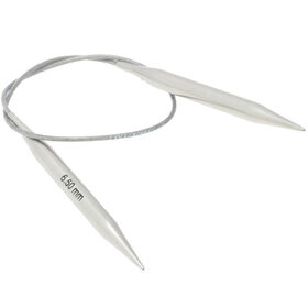 Lana Grossa Pyöröpuikko ruostumaton teräs 6,5mm/40cm