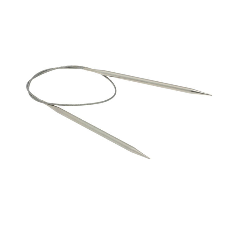 Lana Grossa Pyöröpuikko ruostumaton teräs 5,5mm/60cm