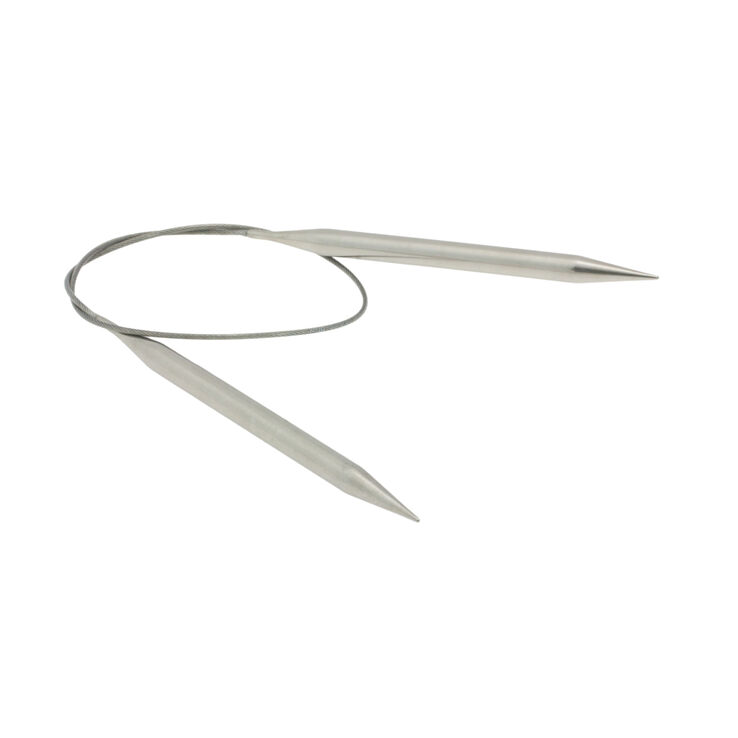Lana Grossa Pyöröpuikko ruostumaton teräs 8,0mm/60cm