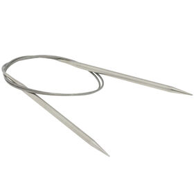 Lana Grossa Pyöröpuikko ruostumaton teräs 5,5mm/80cm