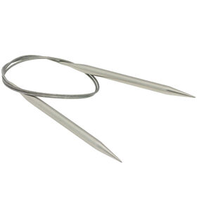 Lana Grossa Pyöröpuikko ruostumaton teräs 7,0mm/80cm