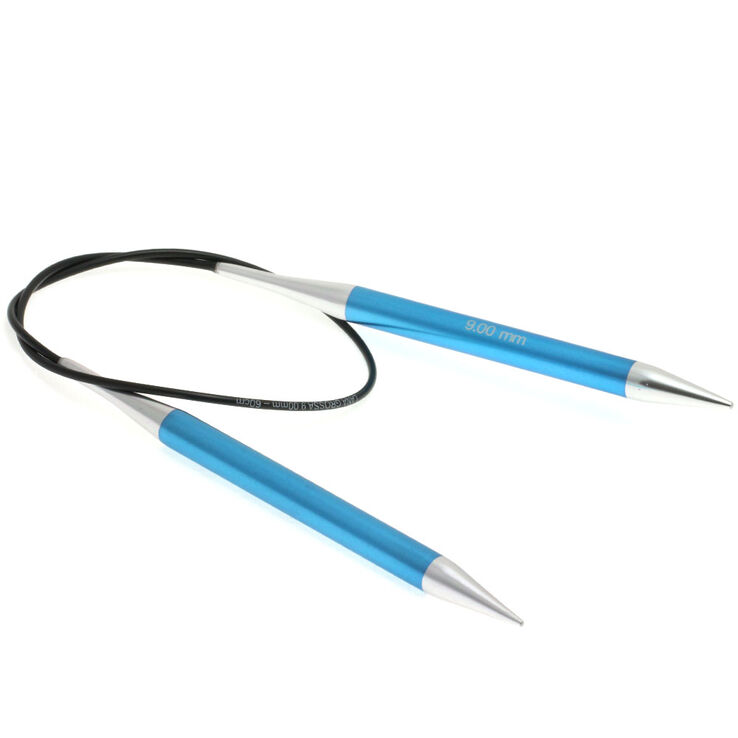 Lana Grossa Pyöröpuikko Alumiini Rainbow 9,0mm/60cm